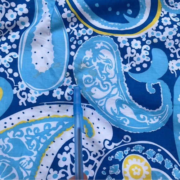 Lilly Pulitzer paisley sun mini dress size 0 in blue - Picture 3 of 5